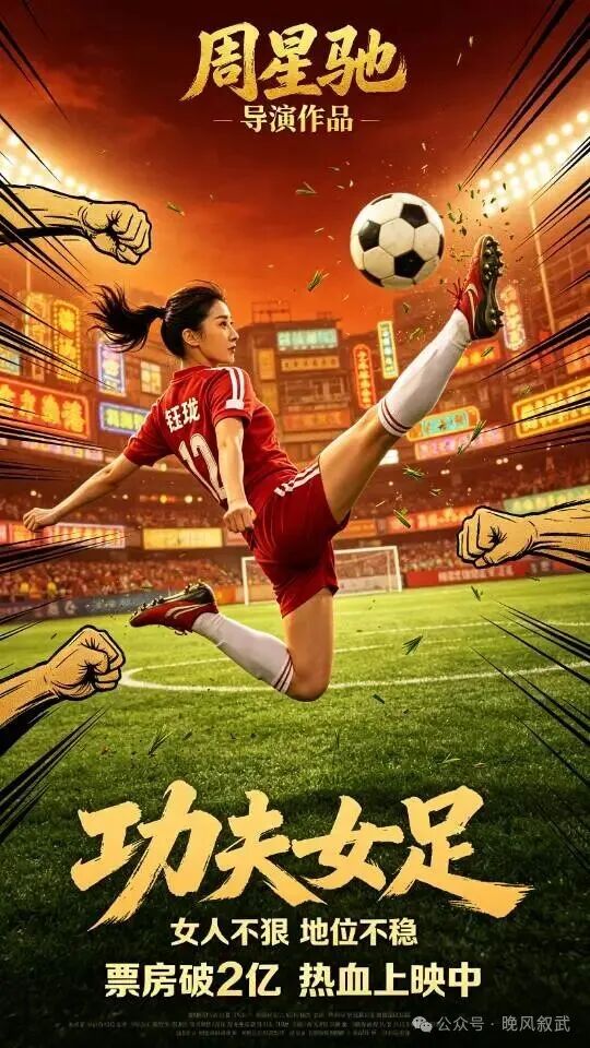 功夫女足 poster